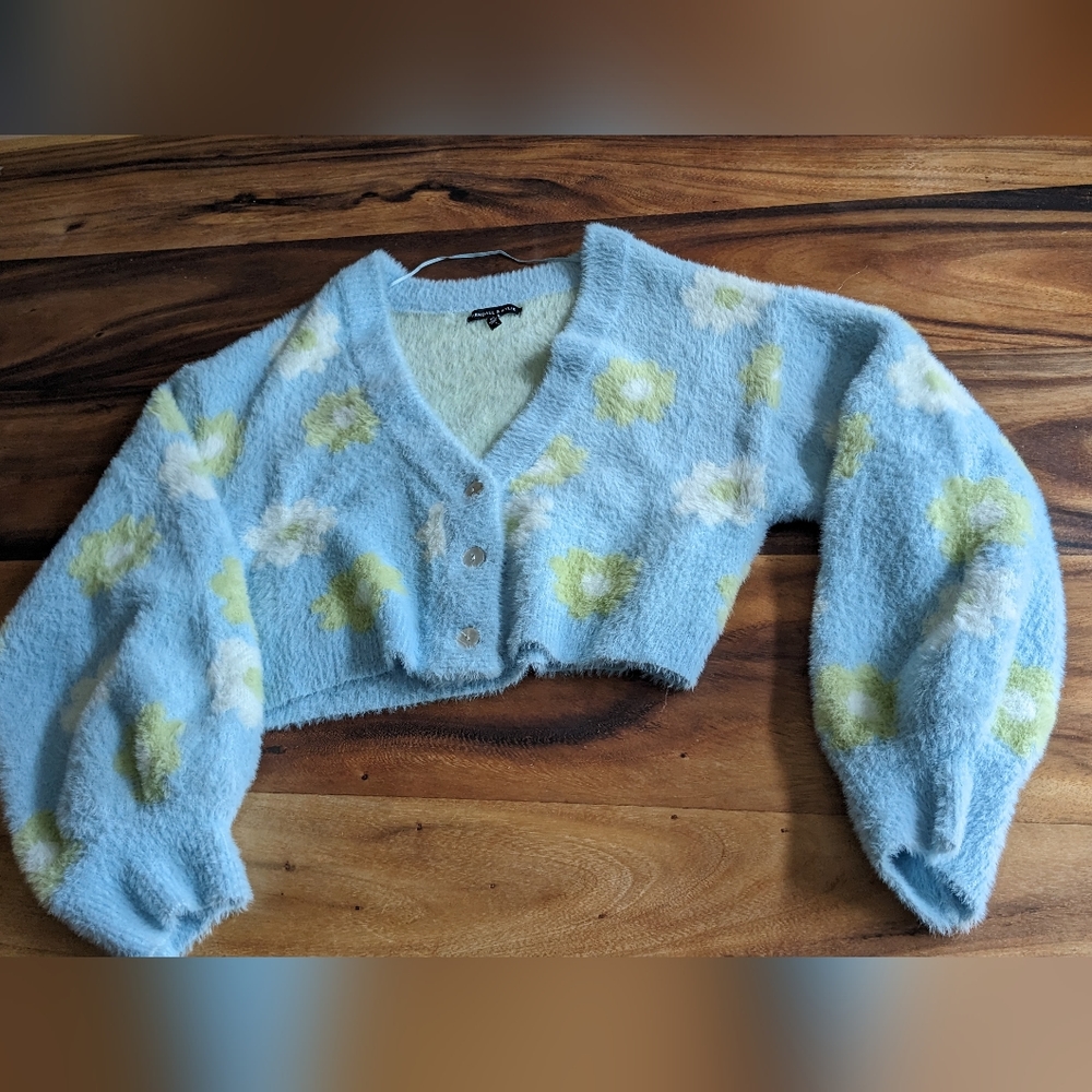 Pacsun Cropped cardigan sweater